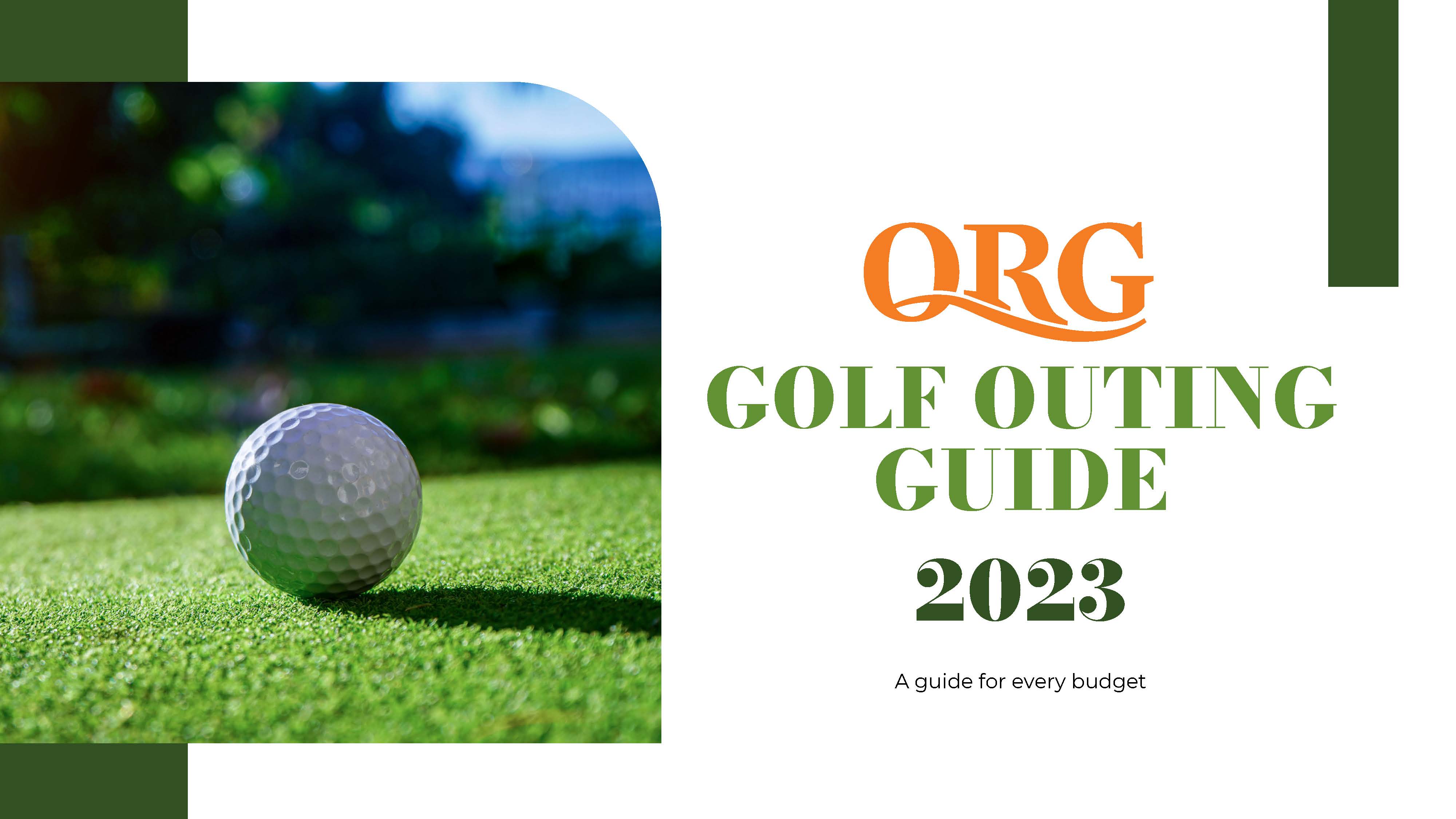2023 Golf Outing Guide